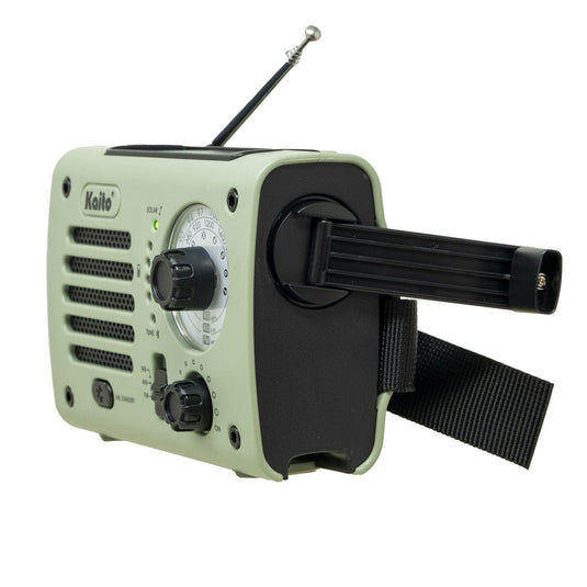Kaito KA380 Solar Crank AM/FM Emergency Weather Radio