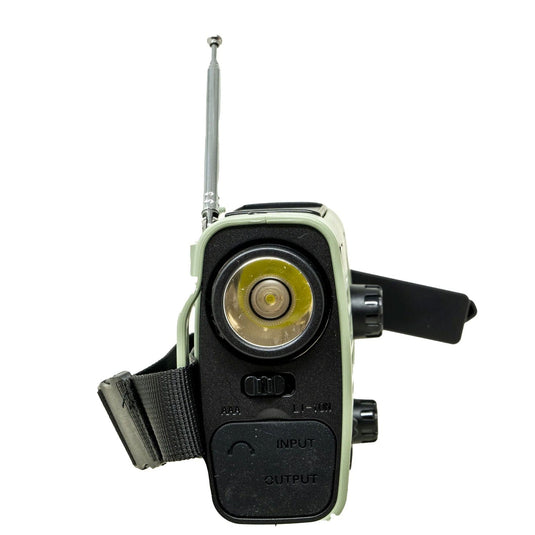 Kaito KA380 Solar Crank AM/FM Emergency Weather Radio