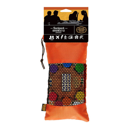 Outside Inside Backpack Double 12 Dominoes