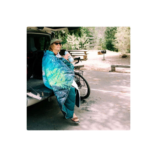 Rumpl Original Puffy Blanket - Olympic Fog