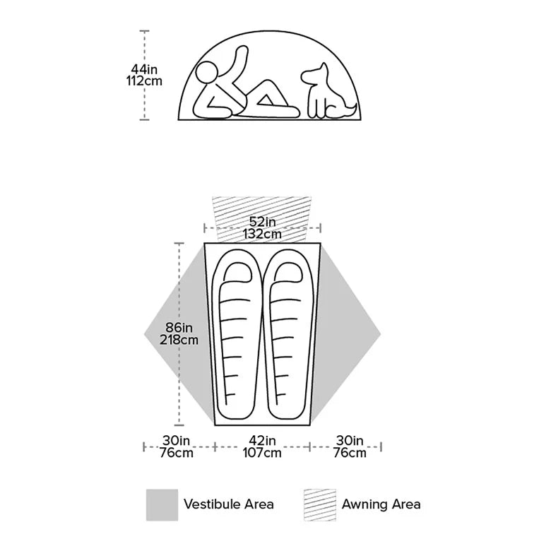 Load image into Gallery viewer, Big Agnes Salt Creek 2 Tent
