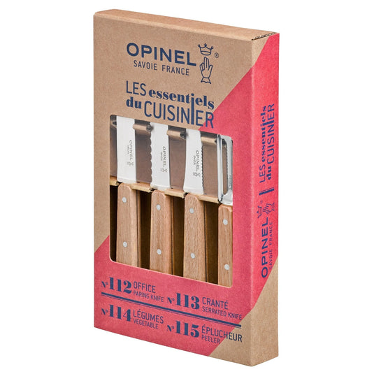 Opinel Small Kitchen Knife Set Essential