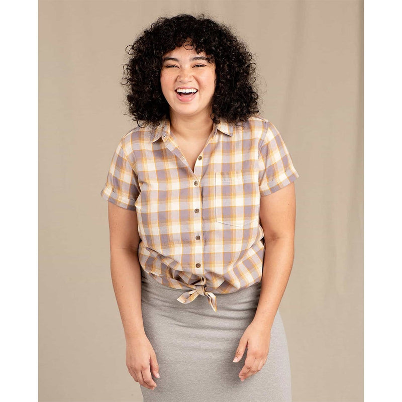 Load image into Gallery viewer, Toad&amp;Co Willet Tie Short Sleeve Shirt - Women's
