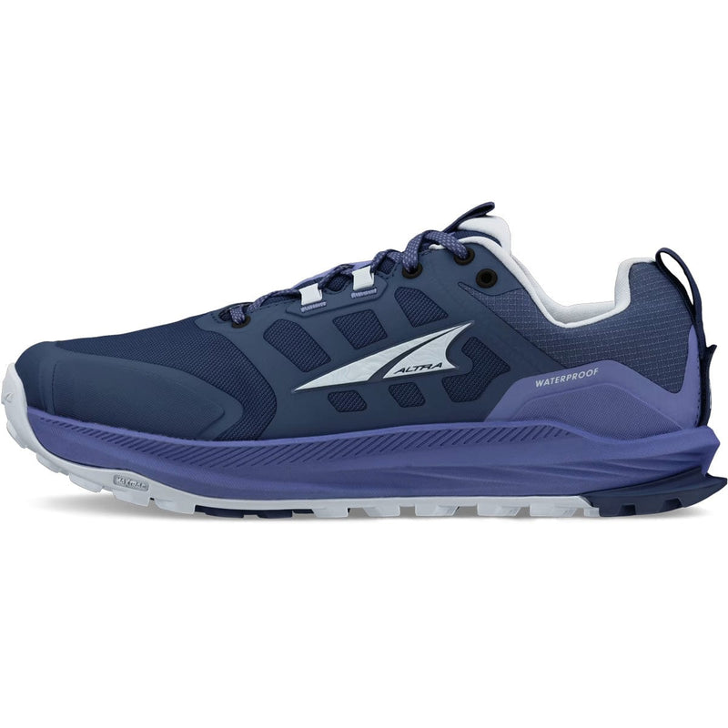 Load image into Gallery viewer, Blue running shoe with white sole on a white background
