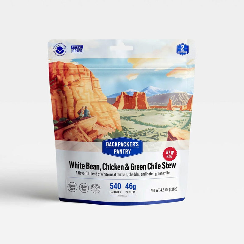 Load image into Gallery viewer, Backpacker's Pantry White Bean Chicken &amp; Green Chile Stew
