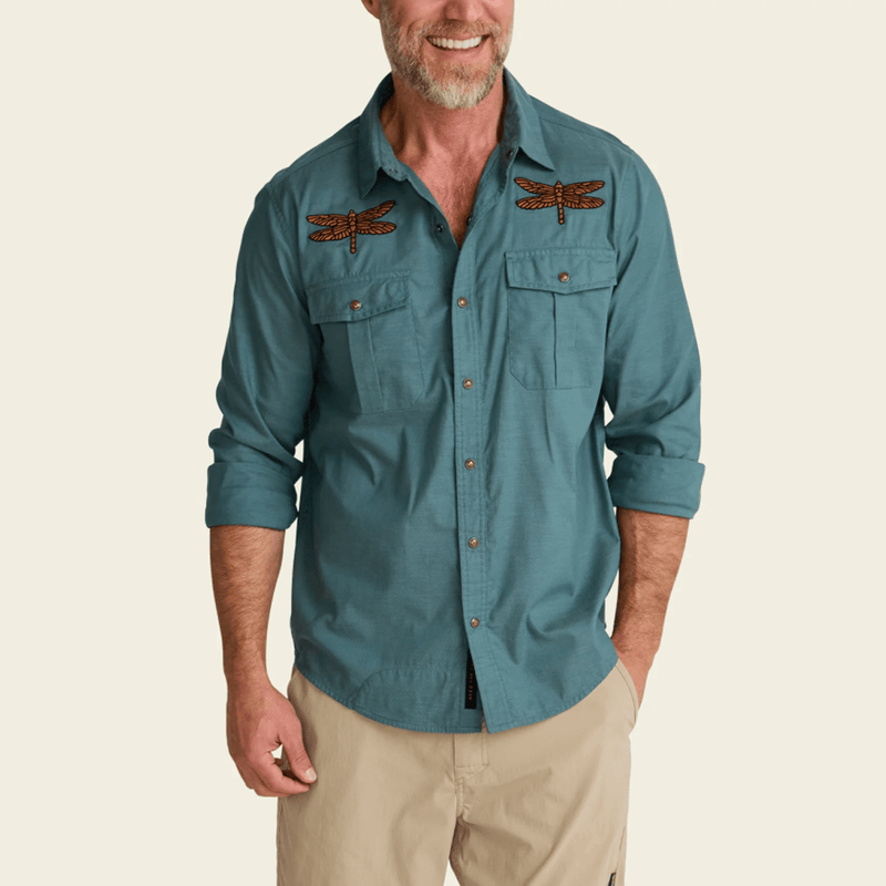 Load image into Gallery viewer, Howler Brothers Gaucho Snapshirt - Enter the Dragons

