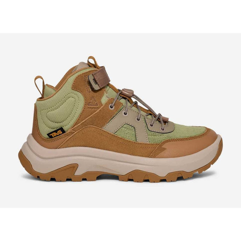 Load image into Gallery viewer, Brown and beige sneaker with a white background
