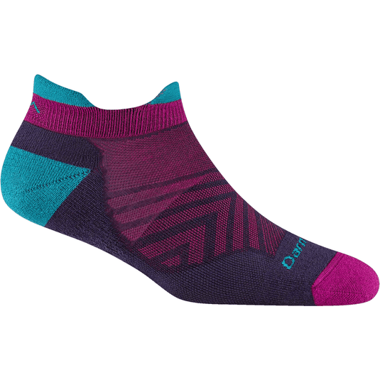 Darn Tough Women's Run No Show Tab Ultra-Lightweight Running Sock with Cushion