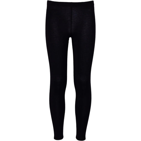 Black leggings on a white background