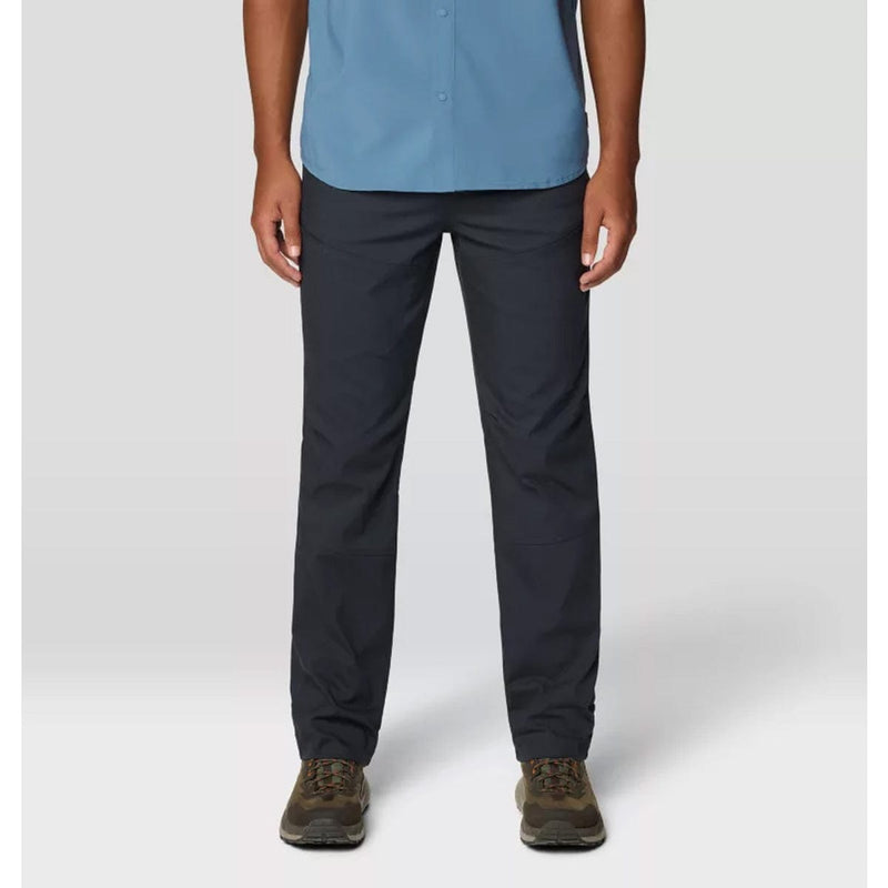 Load image into Gallery viewer, Person wearing a blue shirt and black pants on a white background
