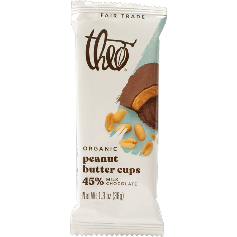 Load image into Gallery viewer, Theo's Peanut Butter &amp; 45% Milk Chocolate Cups
