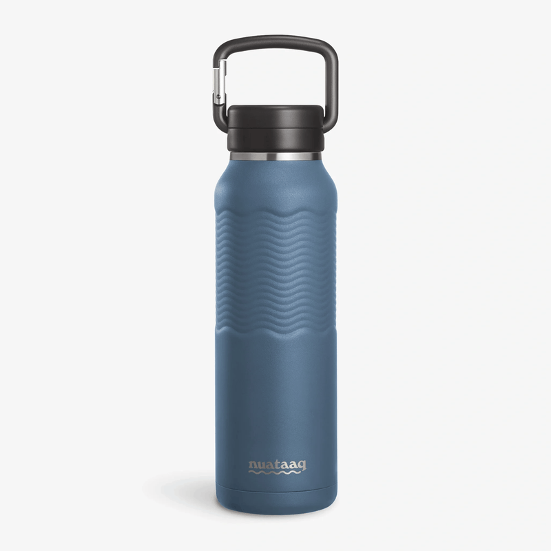 Load image into Gallery viewer, Nuataaq Carabiner 34 oz Insulated Bottle
