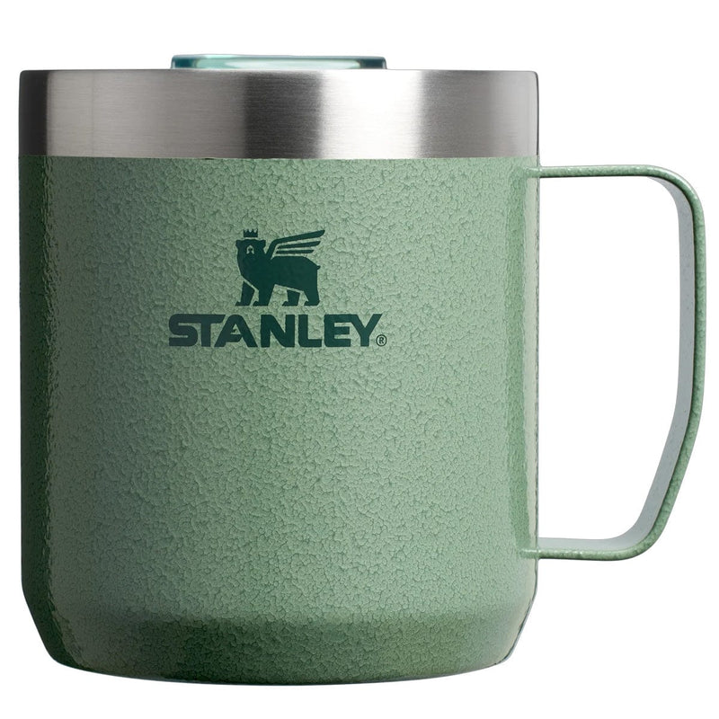 Load image into Gallery viewer, Green Stanley mug with a white background
