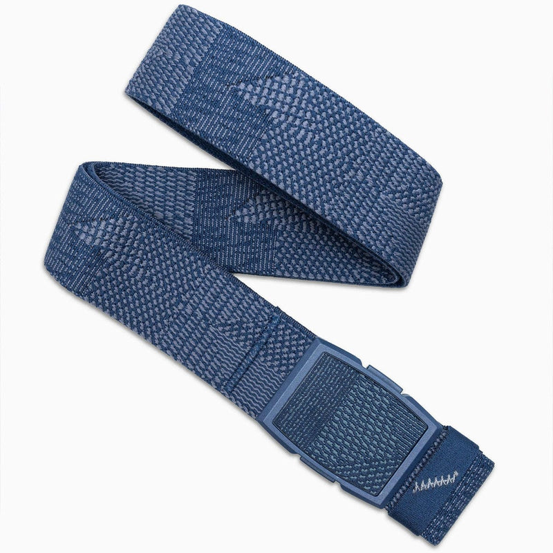 Load image into Gallery viewer, Blue woven belt with a plastic buckle on a white background
