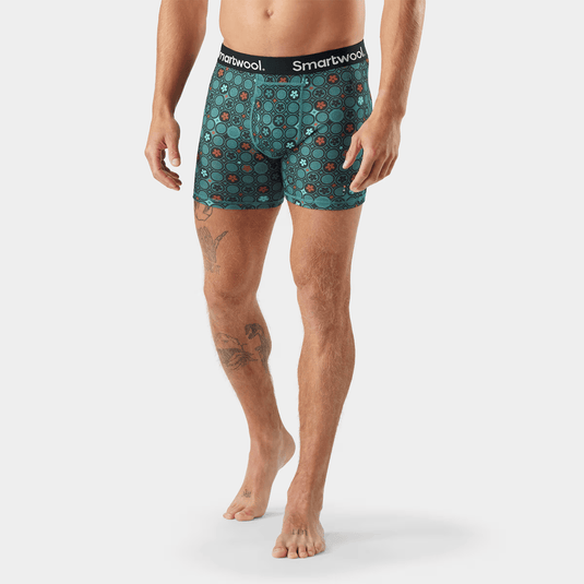 Smartwool Men's Merino Print Boxer Brief Boxed