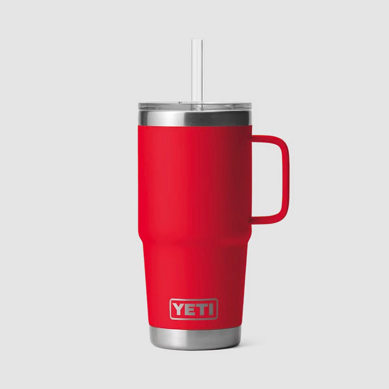 Load image into Gallery viewer, Yeti Rambler 25 oz Mug WITH STRAW LID
