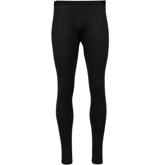 Black leggings on a white background