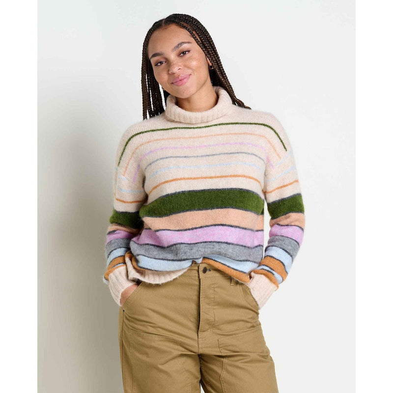 Load image into Gallery viewer, Toad&amp;Co Women's Toddy T-Neck Sweater

