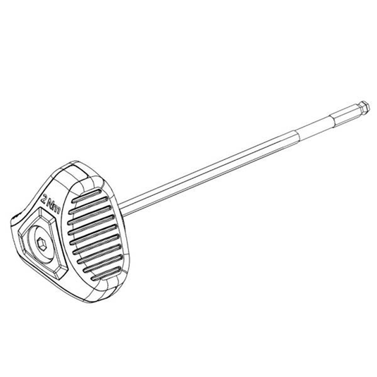 Thule Torque Key 2Nm - Edge Raised Rail