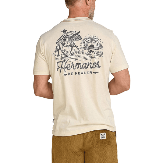 Howler Brothers Blended T-Shirt - Sunset Rider-Natural