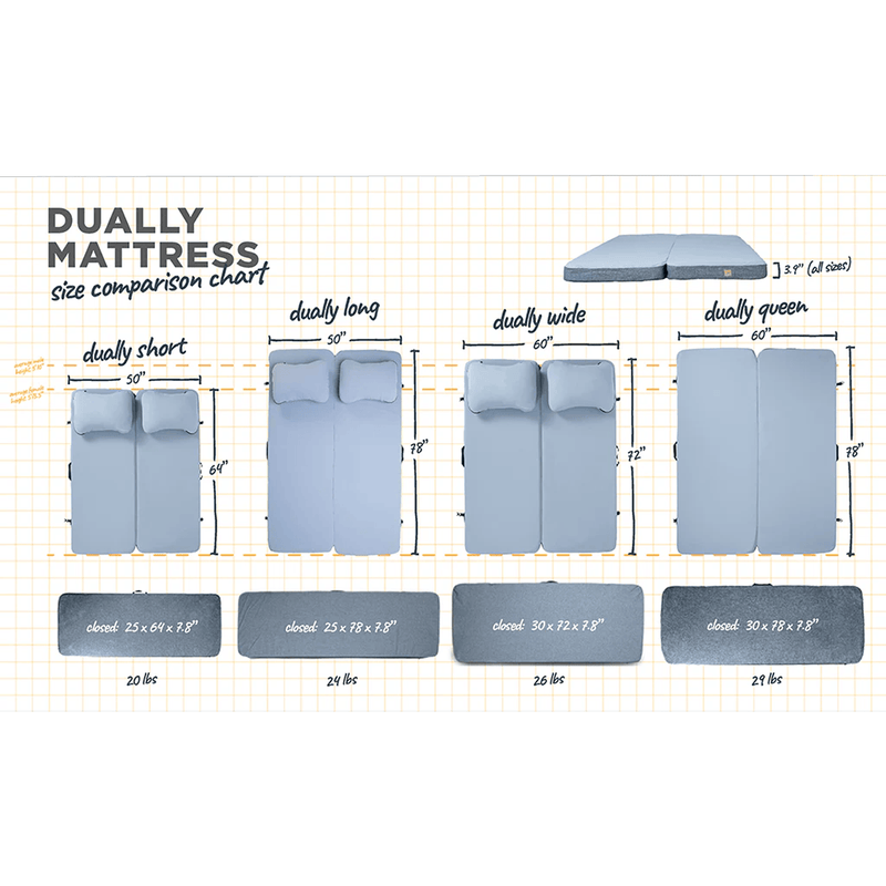 Load image into Gallery viewer, Hest Dually Double Mattress
