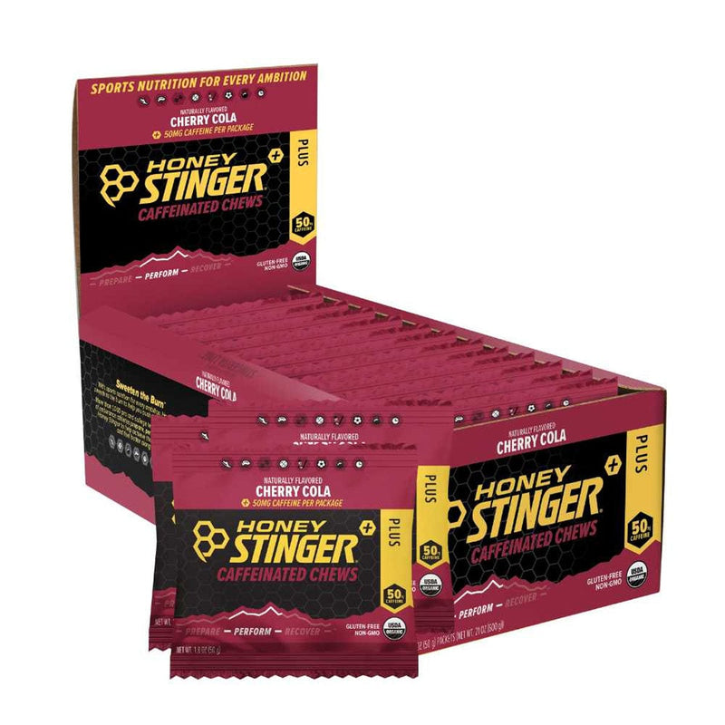 Load image into Gallery viewer, Honey Stinger Cherry Cola Caffeinated Energy Chews
