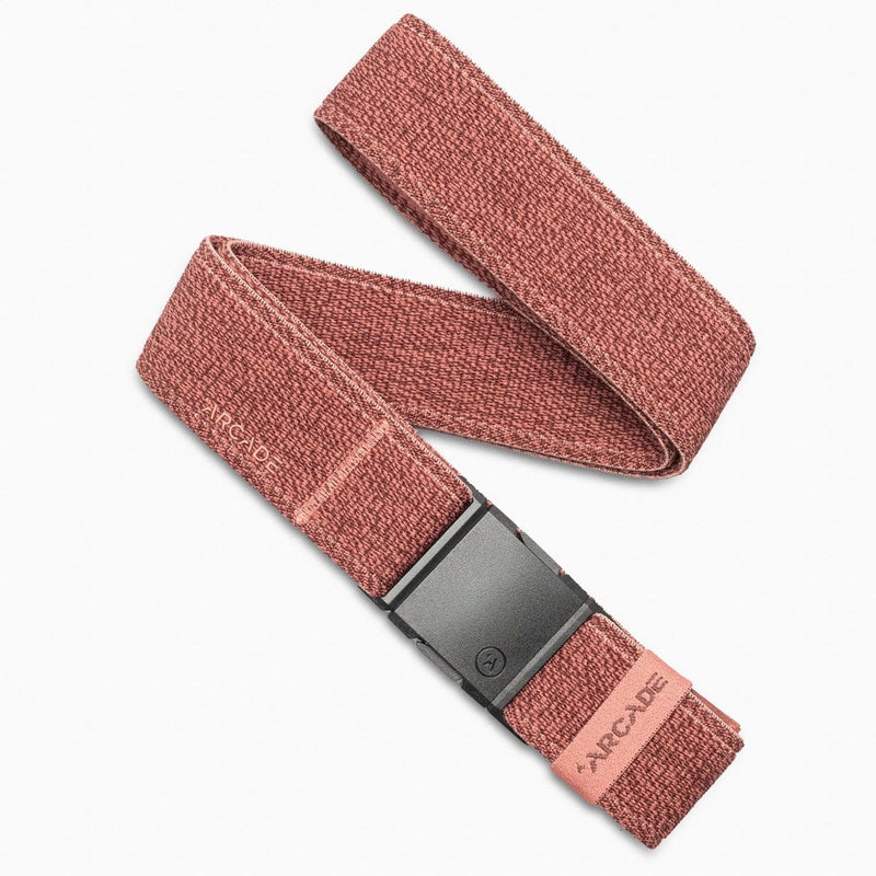 Load image into Gallery viewer, Pink woven belt with a black buckle on a white background
