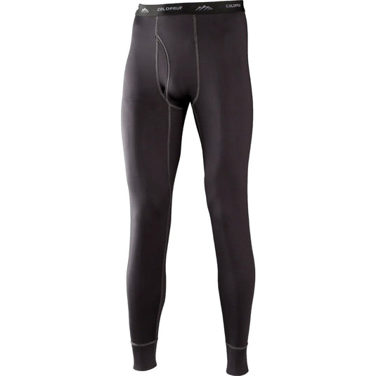 Black compression pants on a white background