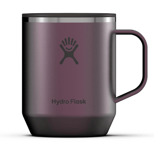 Purple Hydro Flask mug on a white background