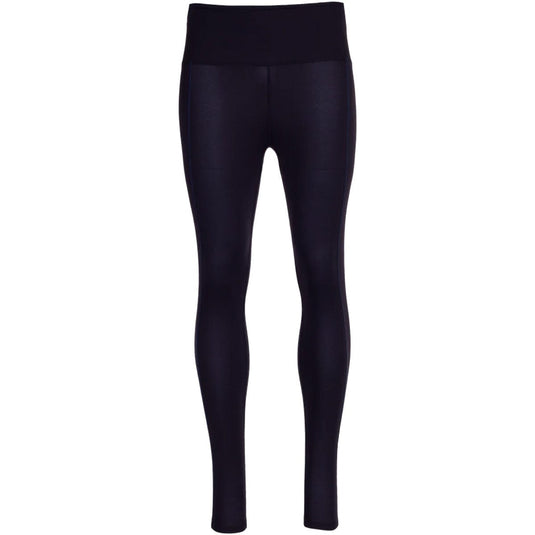 Black leggings on a white background
