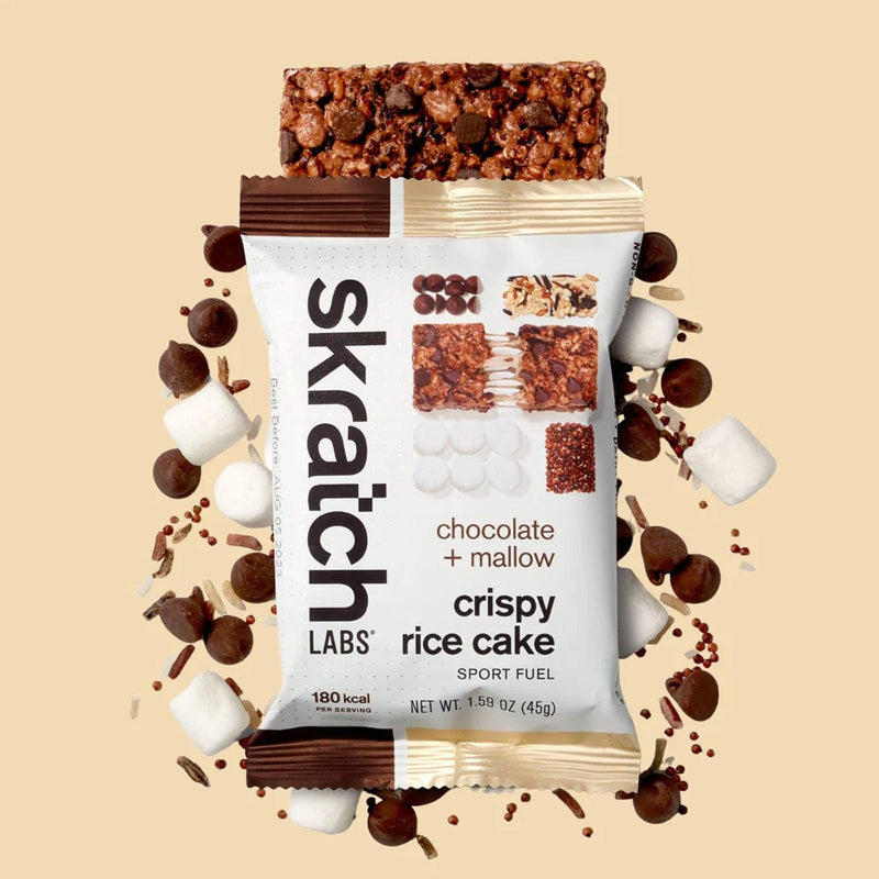 Load image into Gallery viewer, Skratch Labs Chocolate &amp; Mallow Sport Crispy Rice Cake
