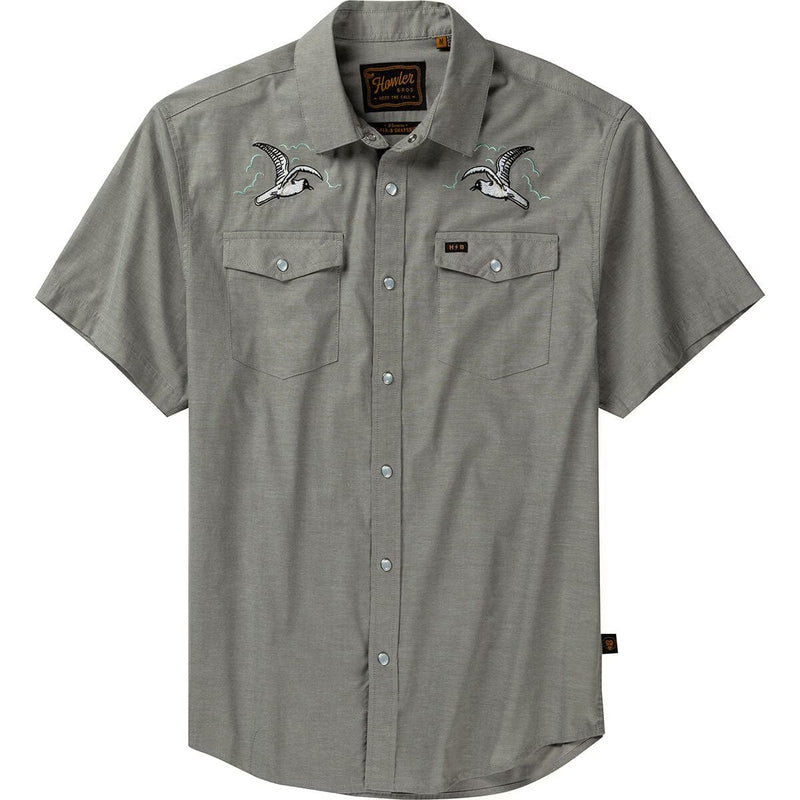 Load image into Gallery viewer, Howler Brothers H Bar B Snapshirt

