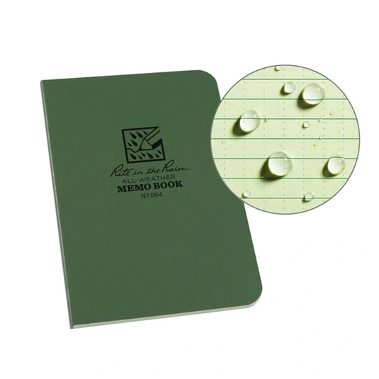 Rite in the Rain Soft Cover Memo Book 3.5