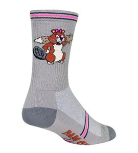 SockGuy Dam Girl Crew Classic 6in Sock