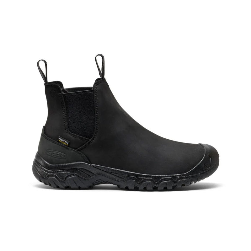 Load image into Gallery viewer, Black Chelsea boot on a white background

