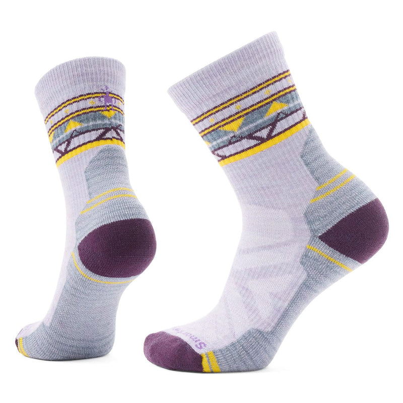 Load image into Gallery viewer, Smartwool Women's Hike Light Cushion Zig Zag Valley Mid Crew Socks

