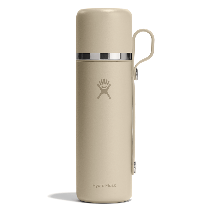 Load image into Gallery viewer, Beige Hydro Flask insulated bottle on a white background

