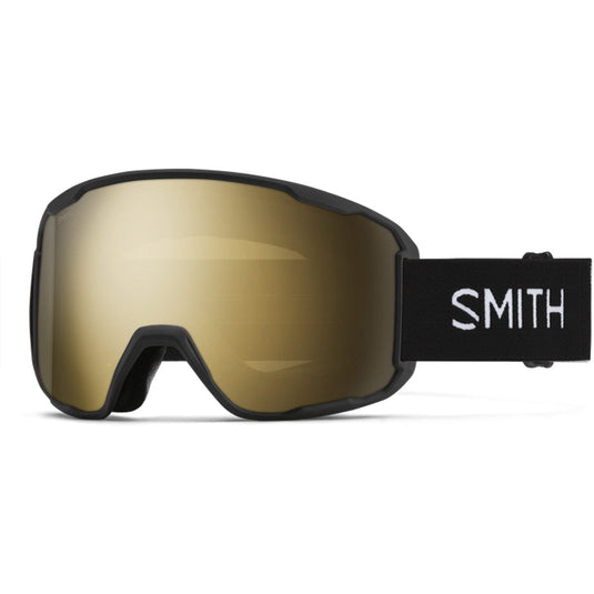 Smith Preview Low Bridge Fit Black/ChromaPop Sun Black Gold Mirror Snow Goggles