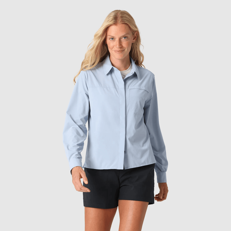 Load image into Gallery viewer, Outdoor Research Women's Astroman Long Sleeve Sun Shirt
