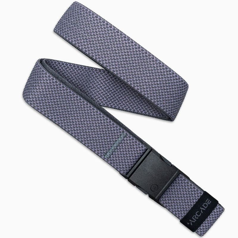 Load image into Gallery viewer, Gray textured belt with a black buckle on a white background
