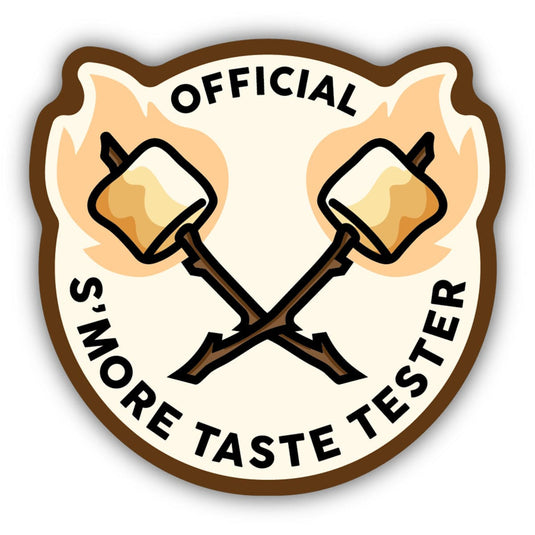 Stickers Northwest Official Smore Taste Tester Sticker