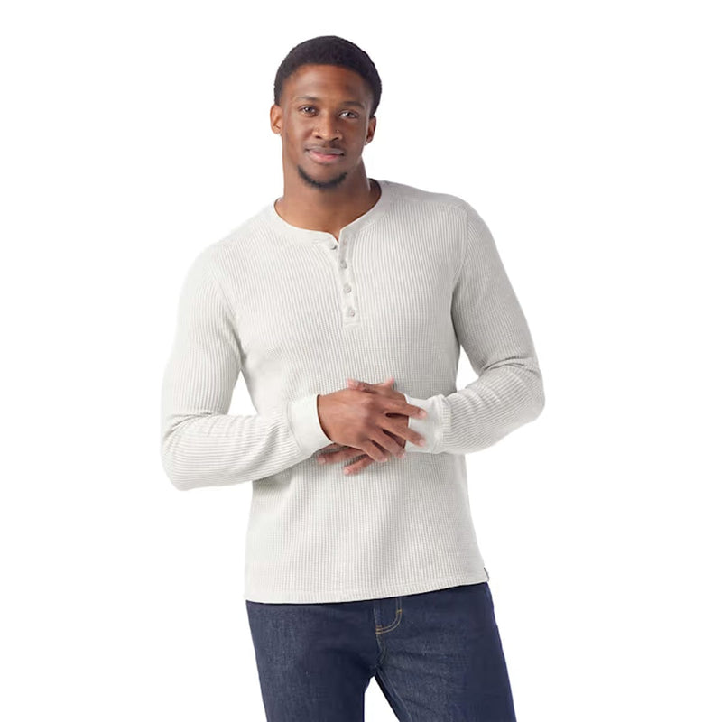 Load image into Gallery viewer, Smartwool Men's Waffle Long Sleeve Henley
