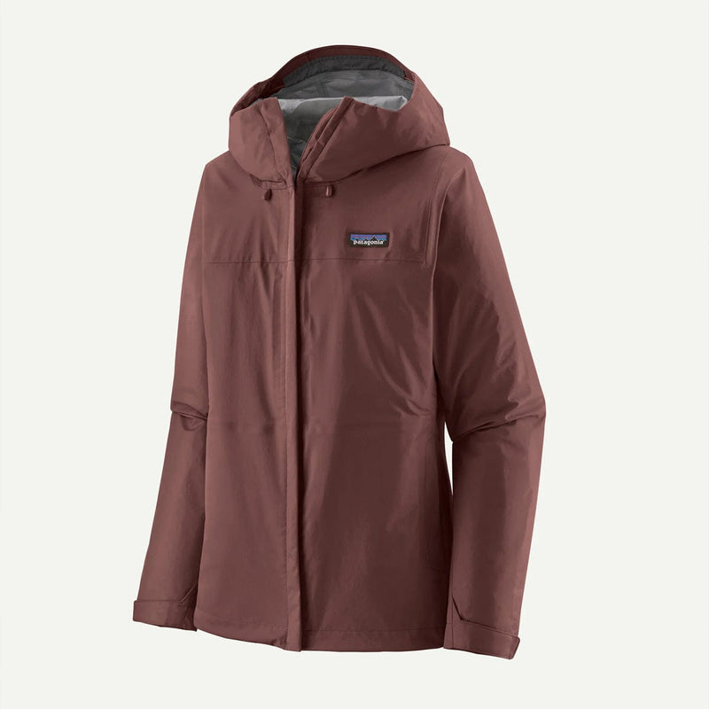 Load image into Gallery viewer, Brown rain jacket with a visible brand logo on a light gray background

