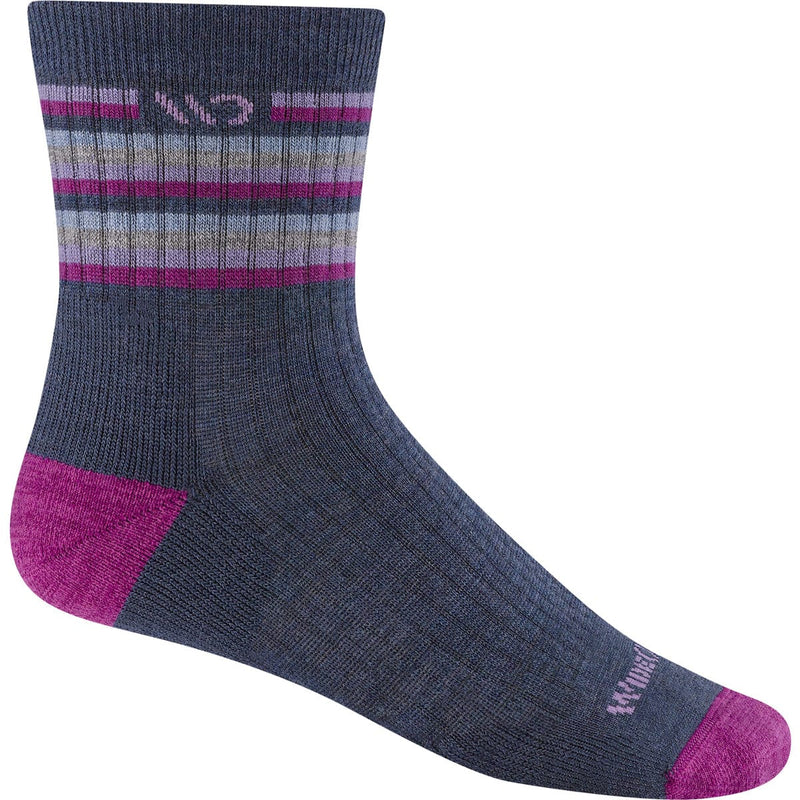 Load image into Gallery viewer, Wide Open by Darn Tough Women's Multi Stripe Midweight Micro Crew Sock
