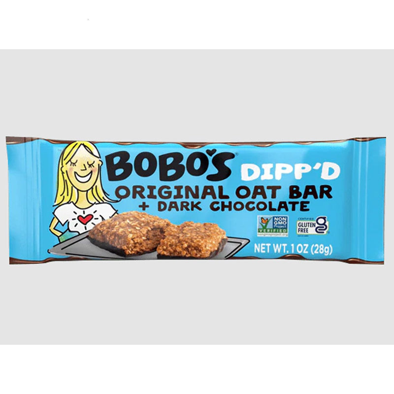 Load image into Gallery viewer, Bobos Dipp'd Original Oat Bars + Dark Chocolate
