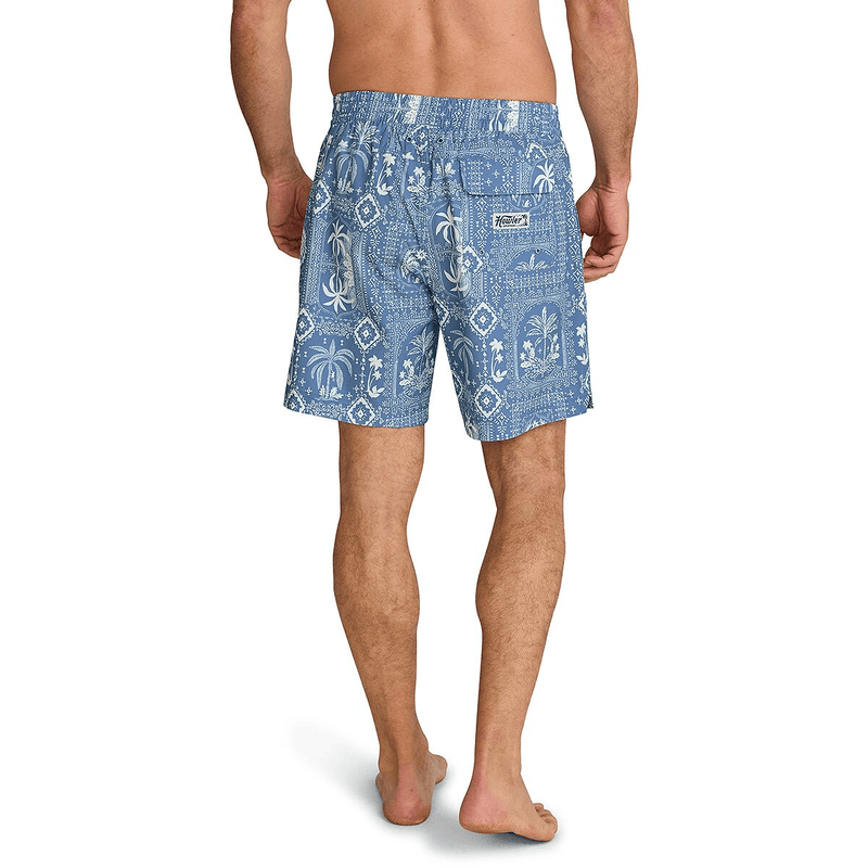 Load image into Gallery viewer, Howler Brothers Deep Set Boardshorts - Palmetto Prophecy-Storm Blue
