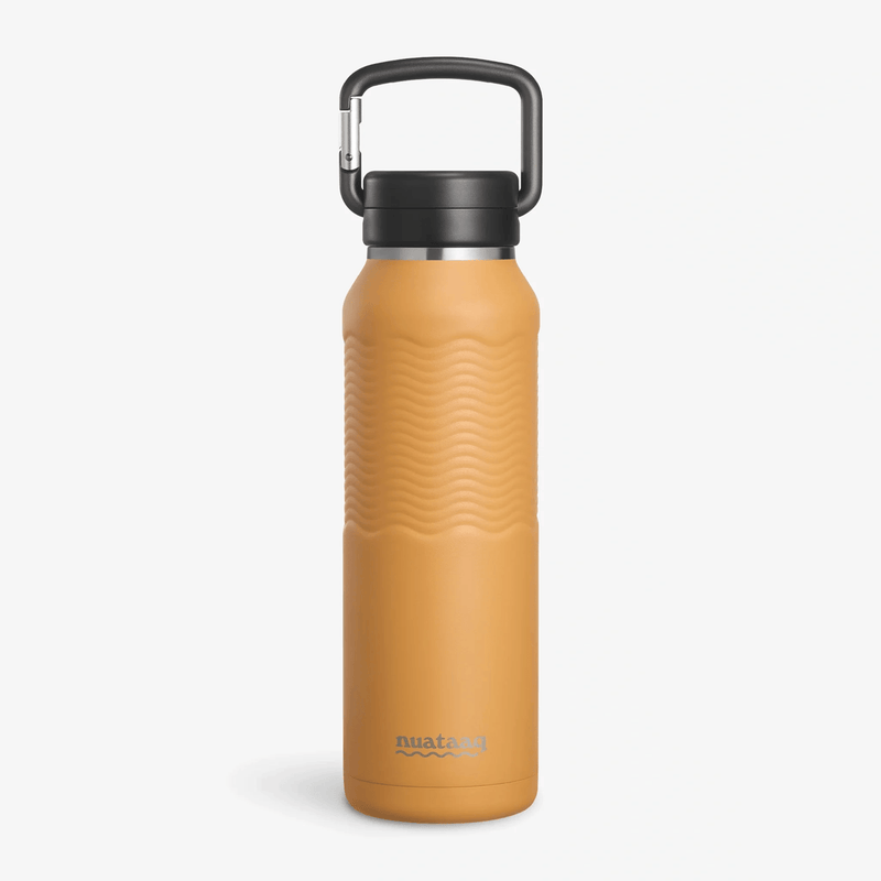 Load image into Gallery viewer, Nuataaq Carabiner 34 oz Insulated Bottle
