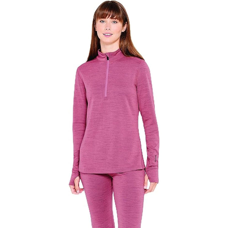 Load image into Gallery viewer, Terramar Ultra Merino 1/2 Zip Shirt 2.0 - Women's
