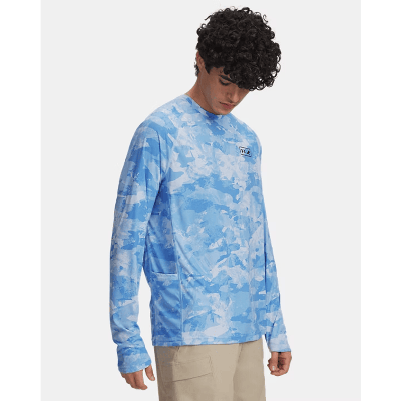 Load image into Gallery viewer, Under Armour x BlacktipH Fish Elite Camo Men's Crew
