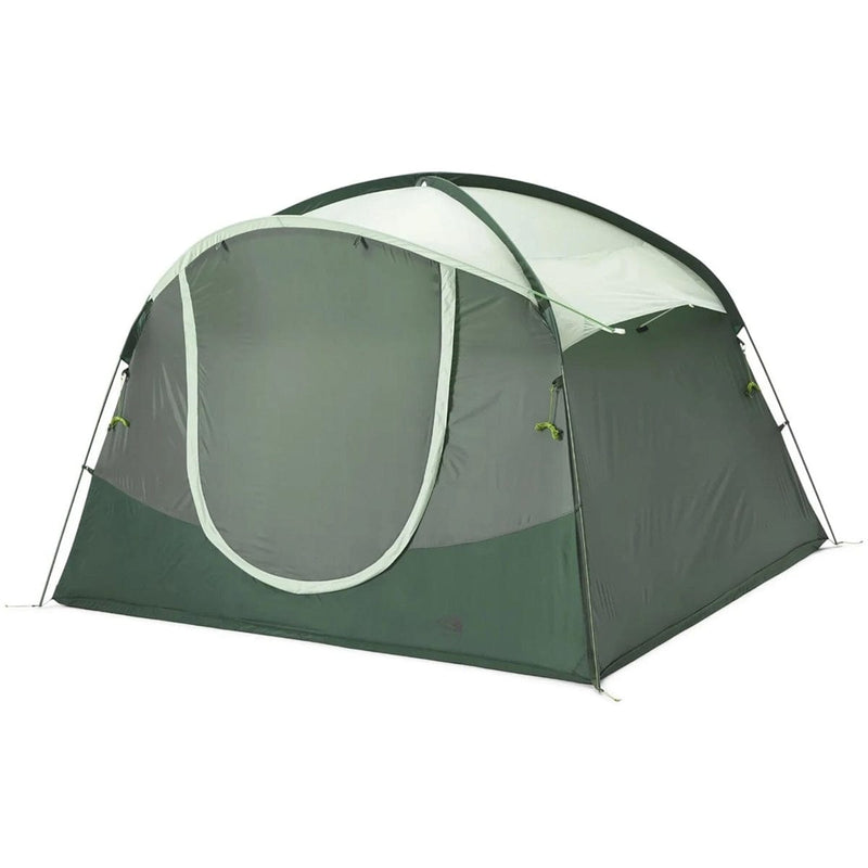 Load image into Gallery viewer, Green and gray tent on a white background
